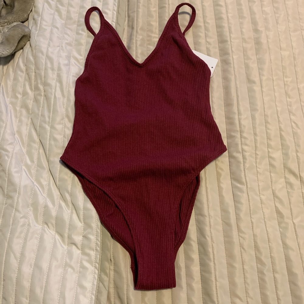 Urban outfitters xs raspberry body suit